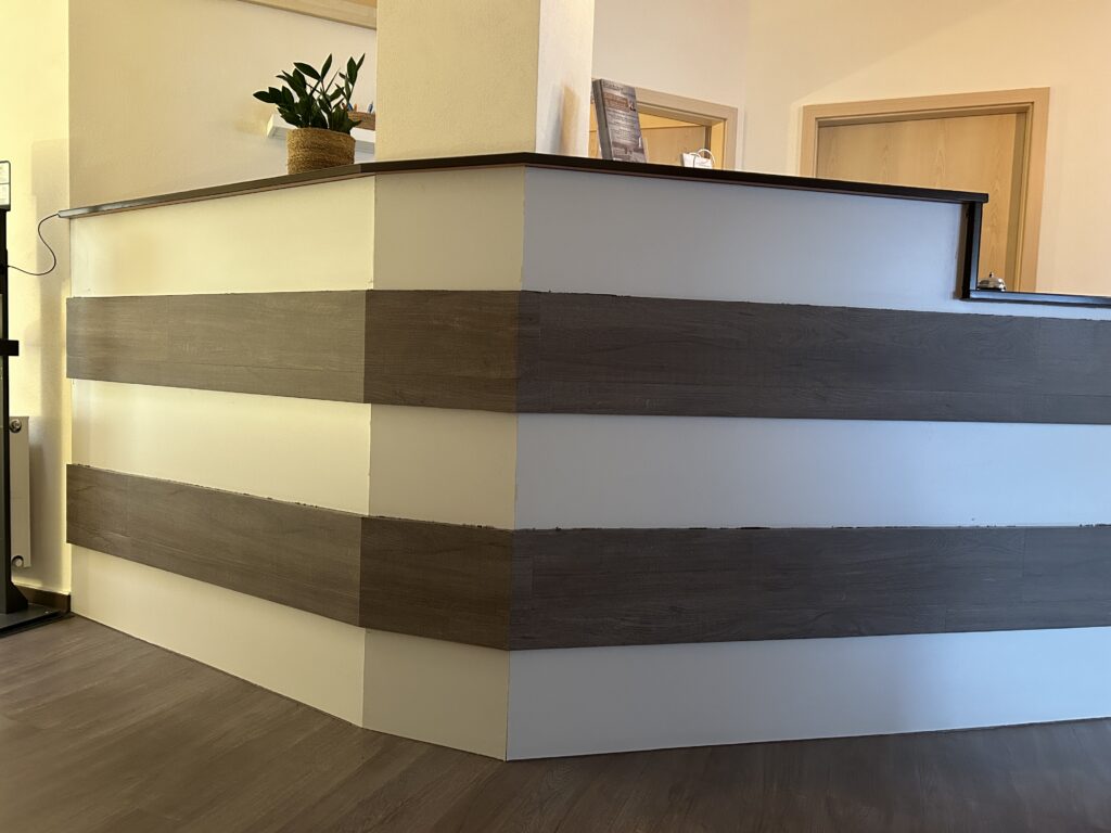 cj living rezeption vorher